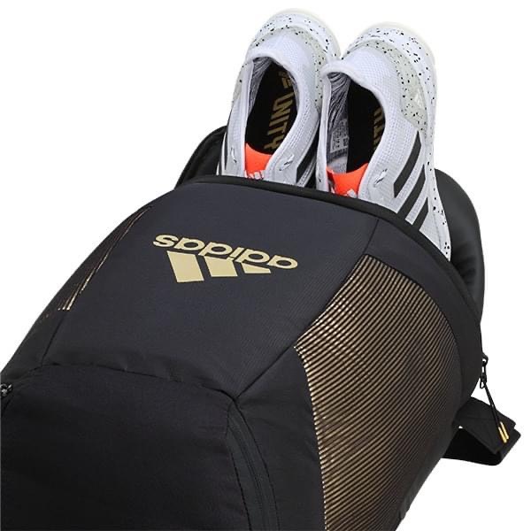 Adidas XS5金緻後背包 (耀眼金、螢光橘)